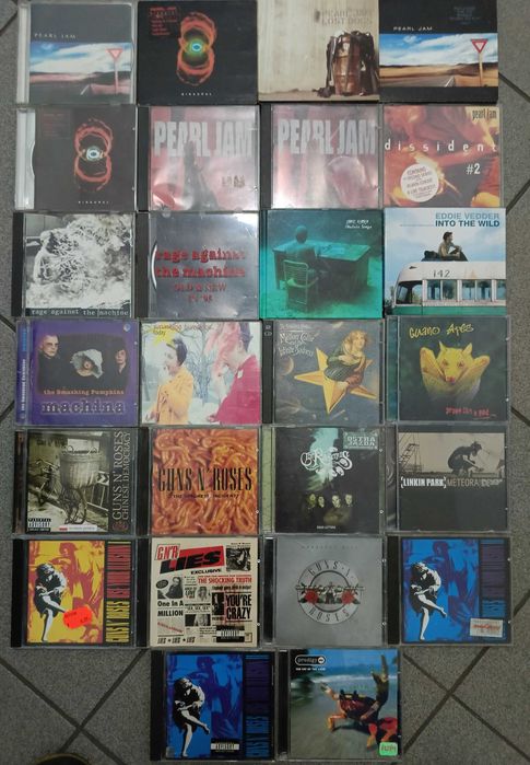 Pearl Jam Eddie Wedder Linkin Park Guns N' Roses RATM