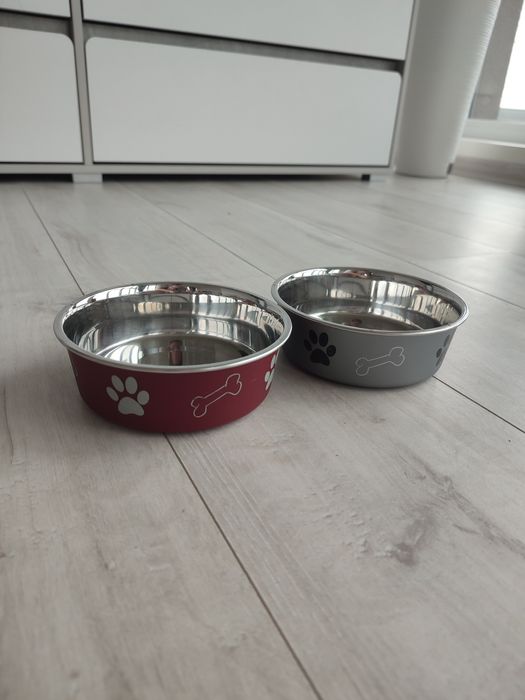 Нові миски Trixie для кота та собаки Нержавійка, антиковзкі