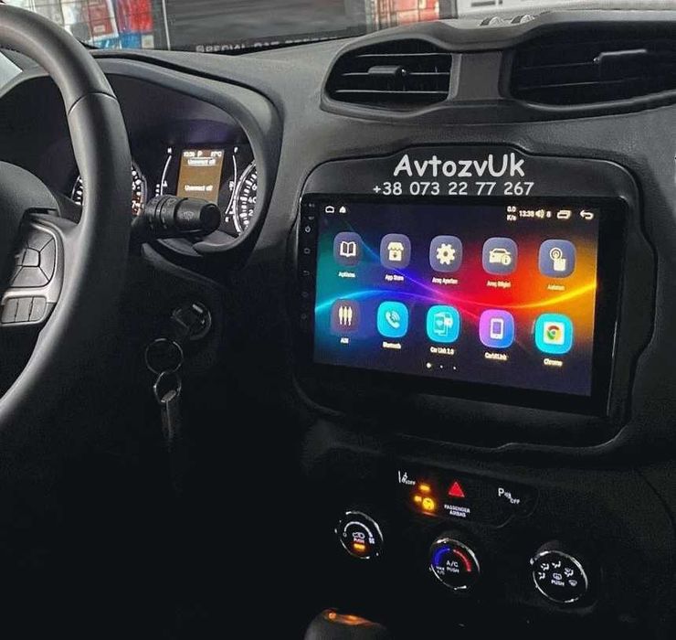 Магнитола COMPASS Jeep PATRIOT RENEGADE Патриот Компас CarPlay Android 16
