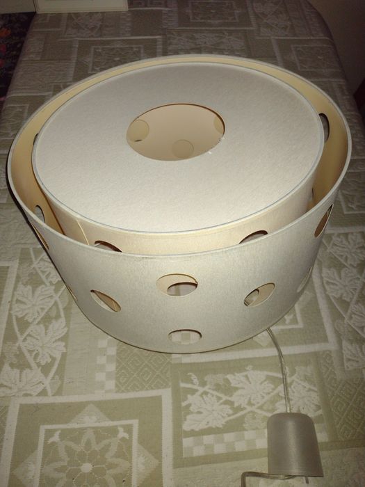 duży abażur klosz żyrandol