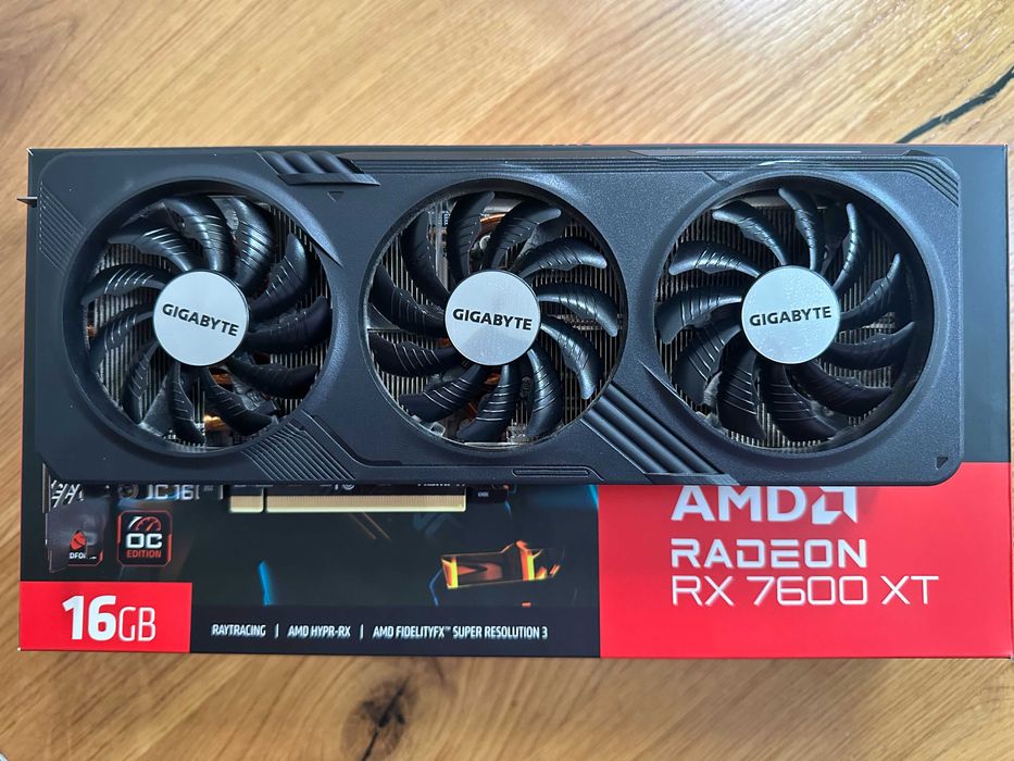 AMD Gigabyte Radeon RX 7600 XT Gaming OC   16 GB GDDR6 Poznań  Gwar