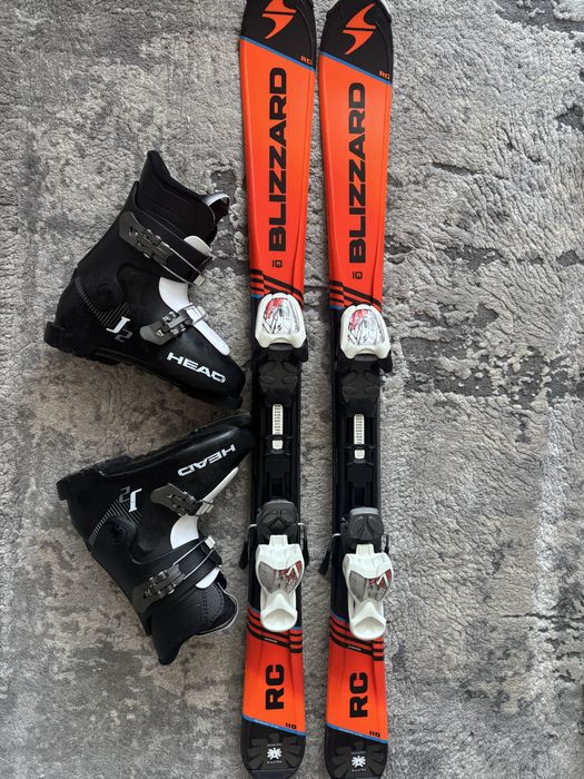 Narty Blizzard Rc Jr 110 Buty Head j2 225