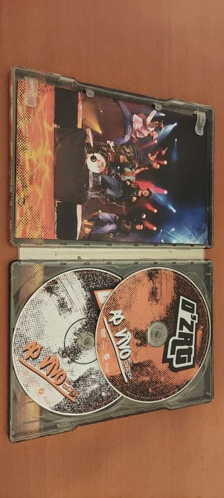 D'ZRT ao vivo Dvd + Cd stellbook
