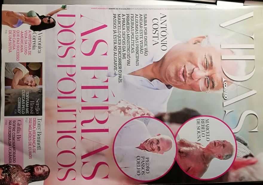 7 revistas Diversas sobre António Costa