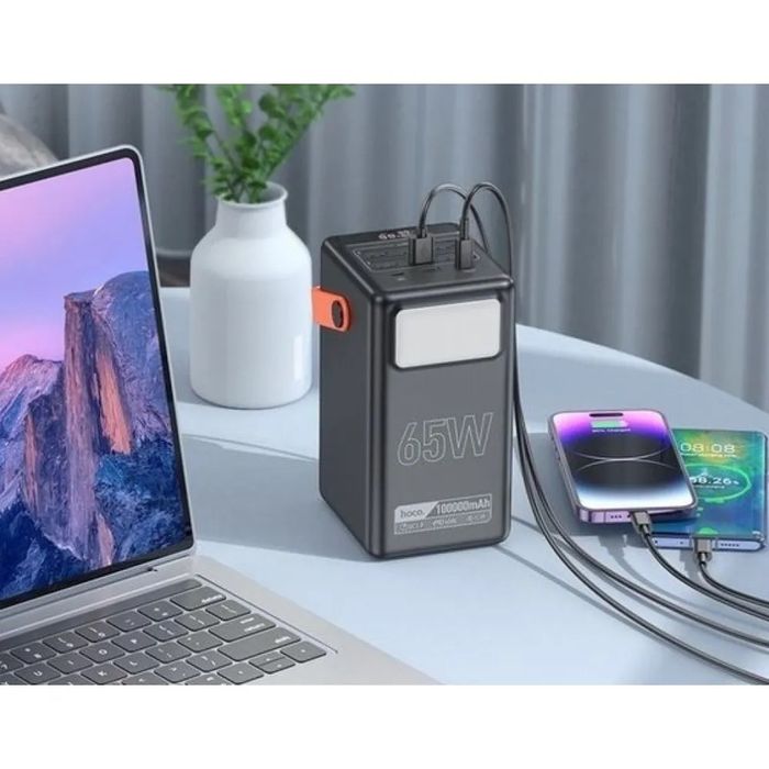 Повербанк Hoco DB03 Max 100 000 mAh 65W