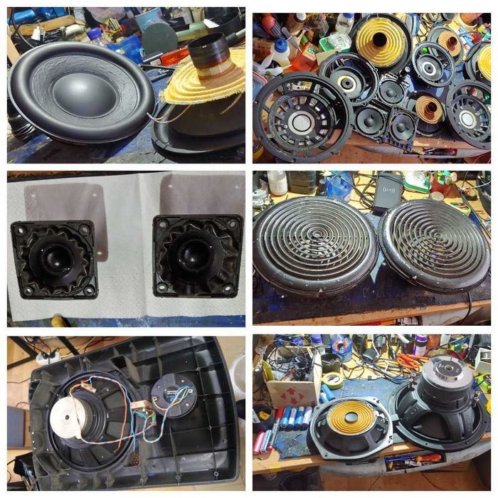 Ремонт динамиков, штатных АВТО динаміків, Усилителей, Сабвуферов