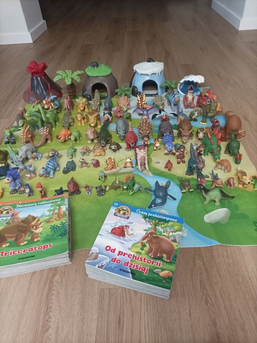 Zestaw dinozaurów