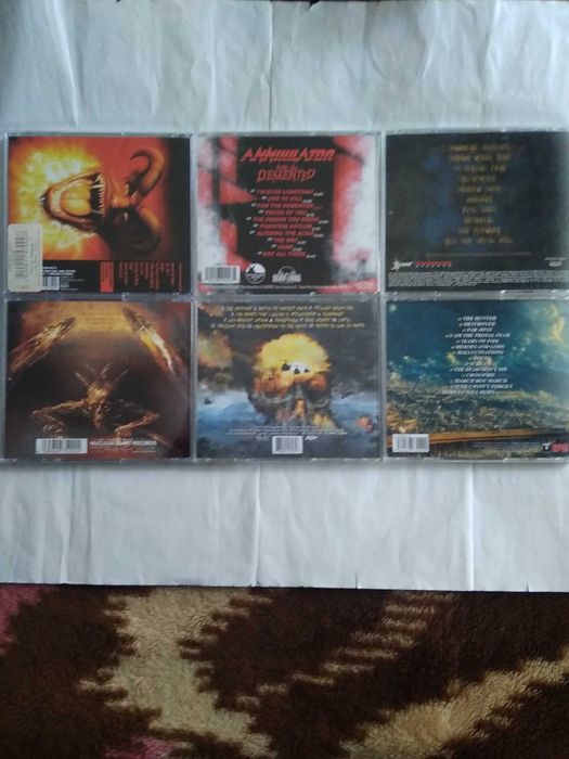 Kreator/Testament/Over Kill//сд диски.