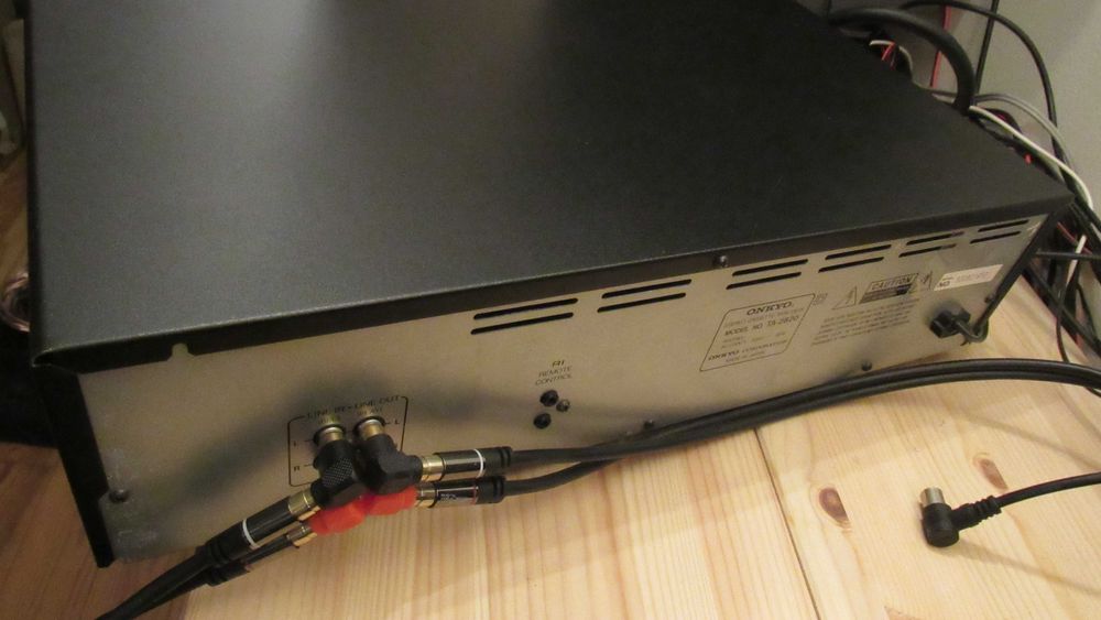 Deck cassetes Onkyo TA-2820 hi fi áudio