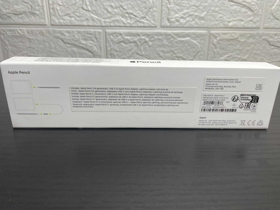 Apple Pencil A1603 MQLY3ZM/A NEW | Оригінальний Стилус для iPad