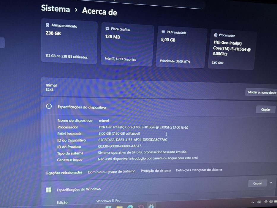 Notebook Lenovo Modelo 82KB ( vendo com urgencia)