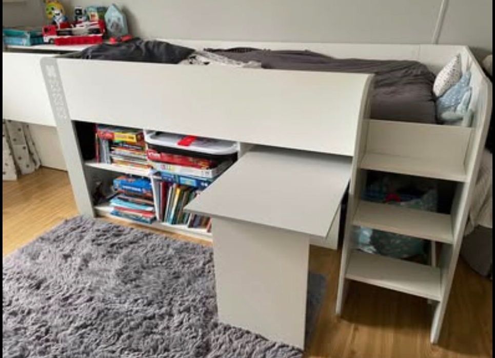 Cama beliche secretaria