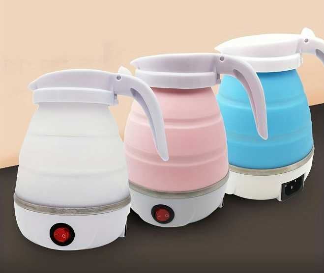 Електричний складний чайник силіконовий Туристический Гибкий силикон