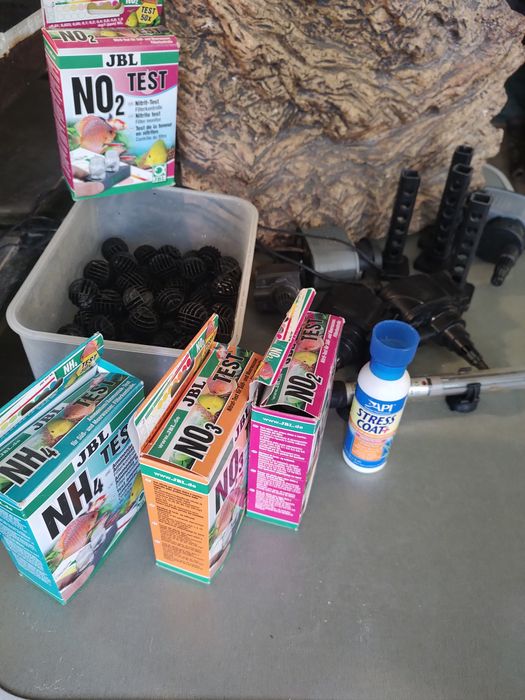 Аквариумные фильтры, нагреватели, декорации б/у