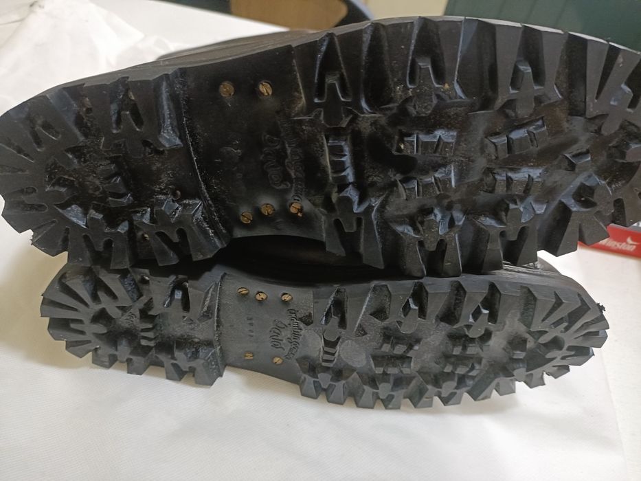 Botas paraquedista em pele n.41