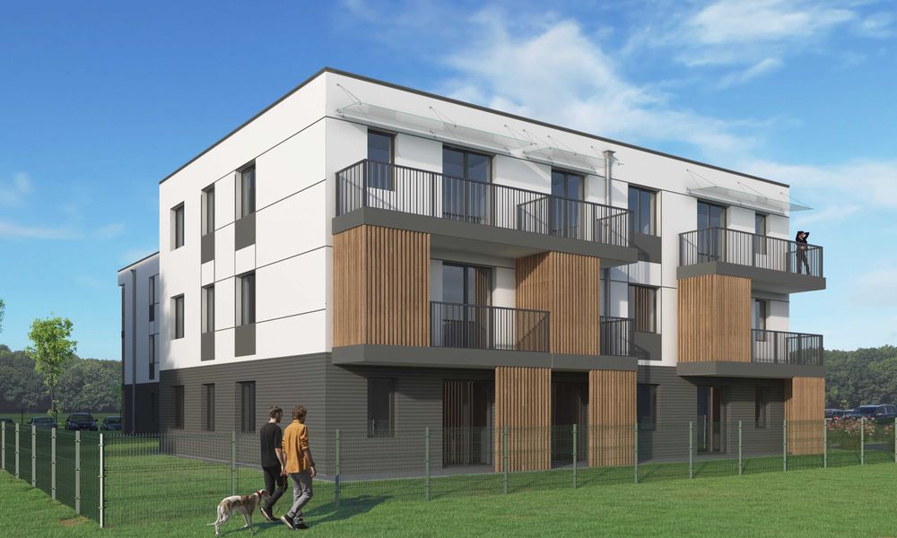 Nowe mieszkania | Wyszyńskiego | 50,40 m2 | balkon 15,5m2 | Nowa inwestycja | Zarezerwuj