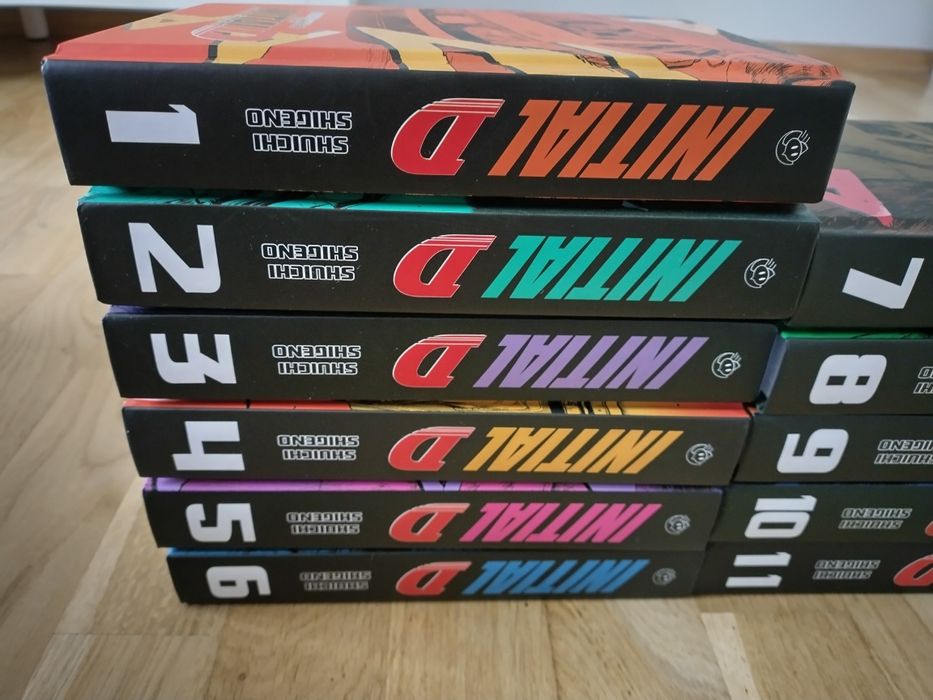 Initial D Tom 1-11 twarda oprawa