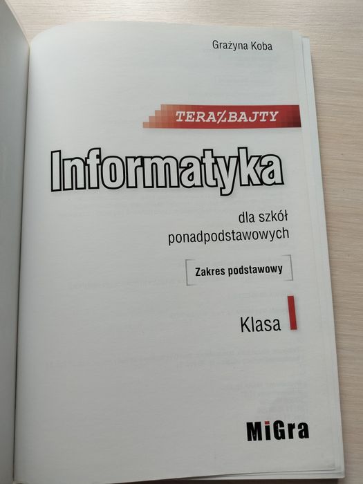 Teraz bajty 1. Informatyka - MIGRA
