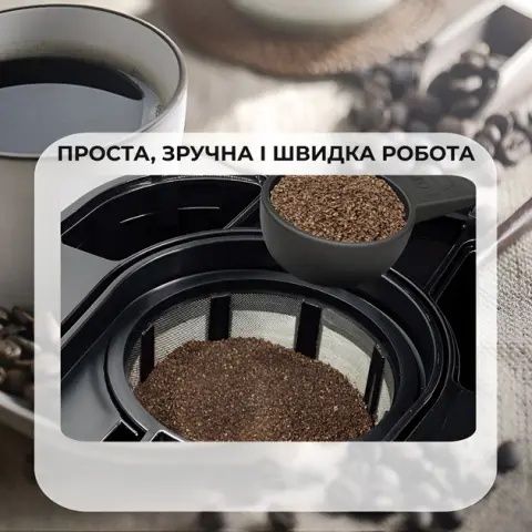 Кавоварка крапельна Sokany SK-124 – 950 Вт, 600 мл
Кавоварка Sokany SK