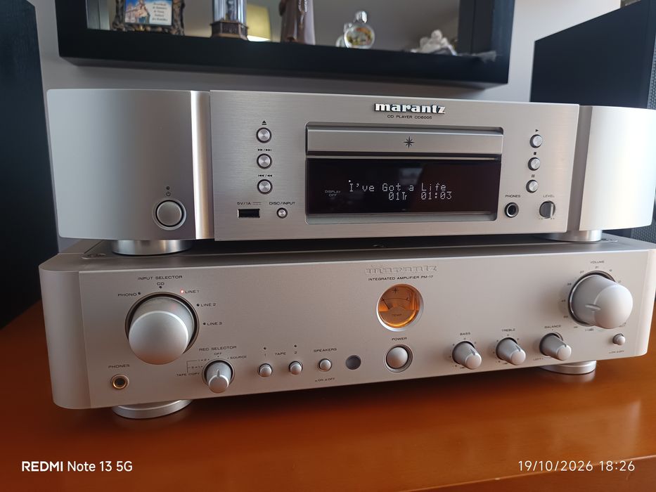 Leitor de cd Marantz CD 6005