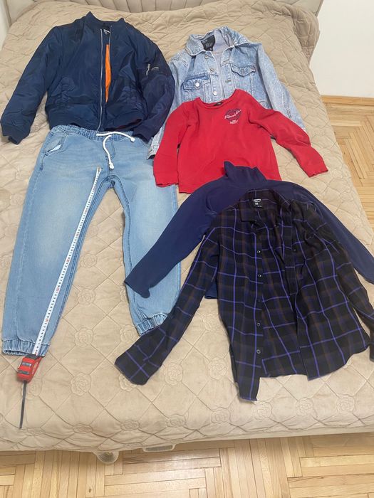 Весна,лот,пакет,комплект речей для хлопця 12-14 років. Куртка, Бомбер.
