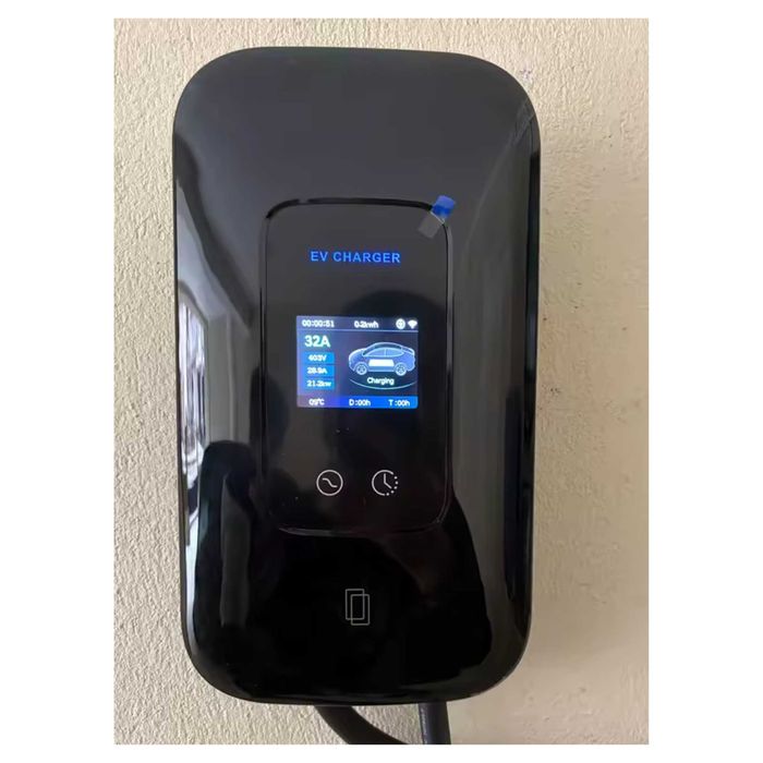 Wallbox 22kW Trifásica Tipo 2 | App WiFi | Carregador Carro eletrico EV | Cabo 5m | NOVA IP65