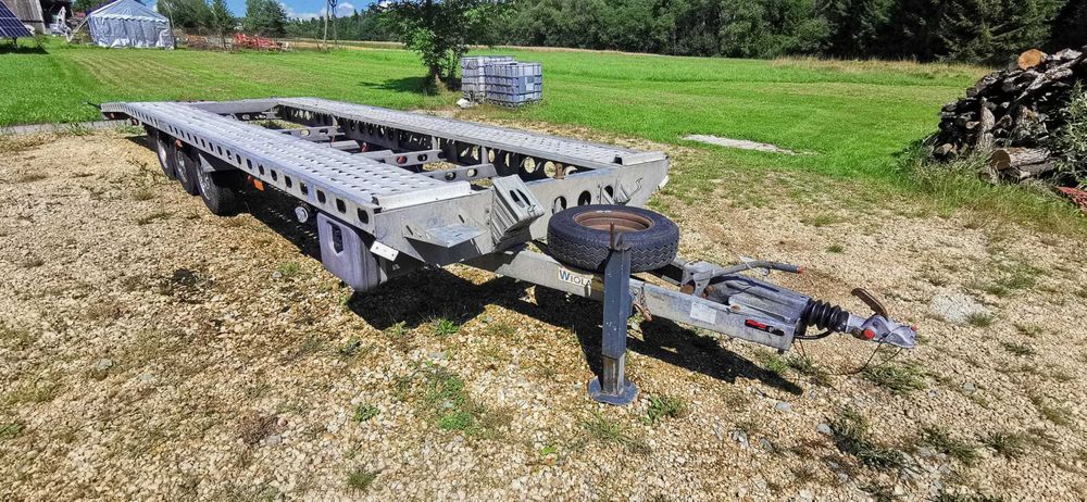 WIOLA W5 Laweta, 8m, 3500kg DMC, Przyczepa bardzo mocna 3.5T DMC