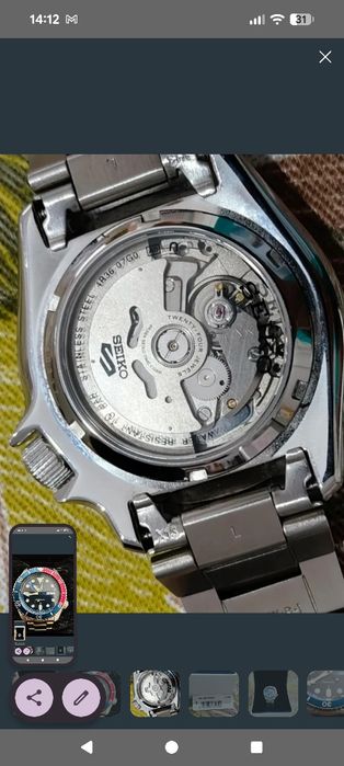 Relógio seiko 5 sports (original)