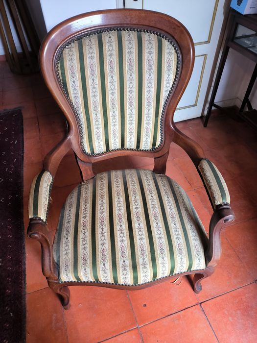 Cadeirão estampado