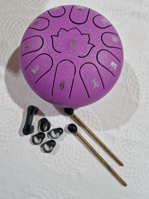 Tambor de Língua de Aço,  6 polegadas. Novo