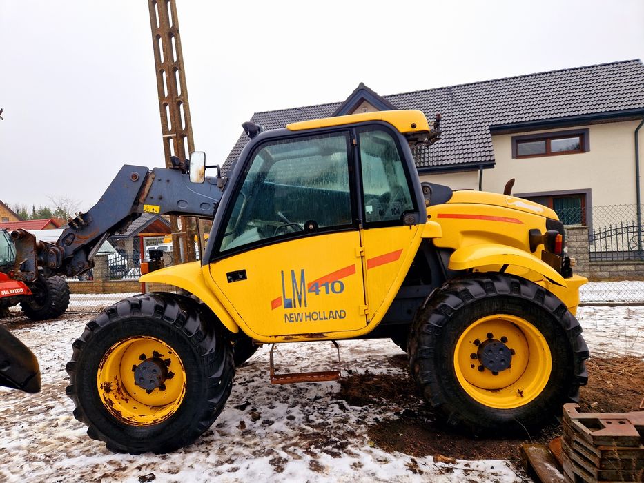 New Holland LM 410 Bardzo dobry stan 2000r Orginał Ładowarka Manitou