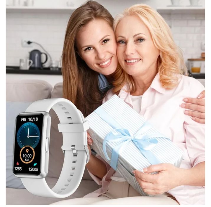 Smartwatch z krokomierzem i monitor aktywności