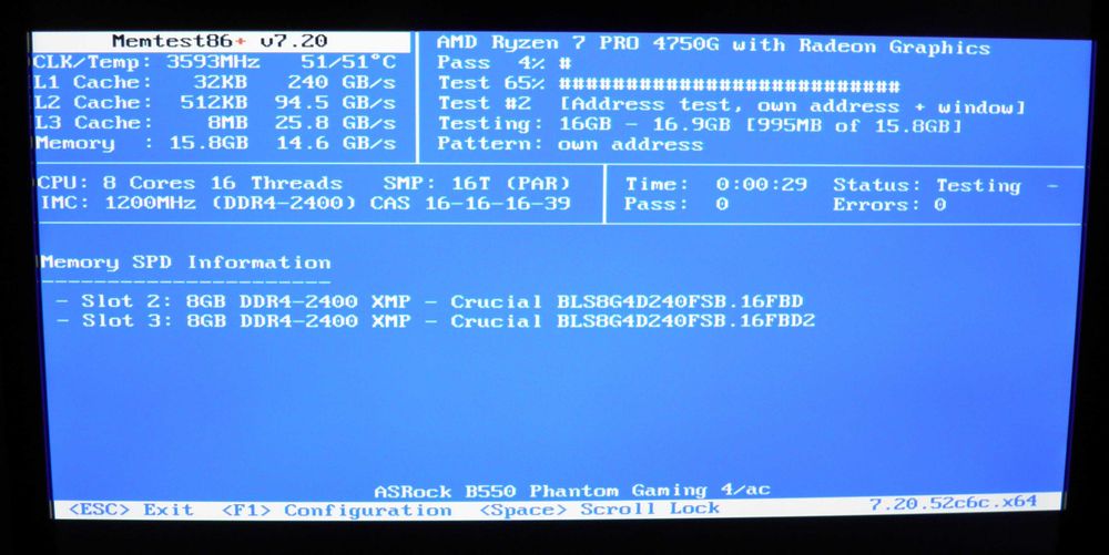 DDR4 2400 16 Gb (2*8GB) CRUCIAL Ballistix  BLS8G4D240FSB.16FBD