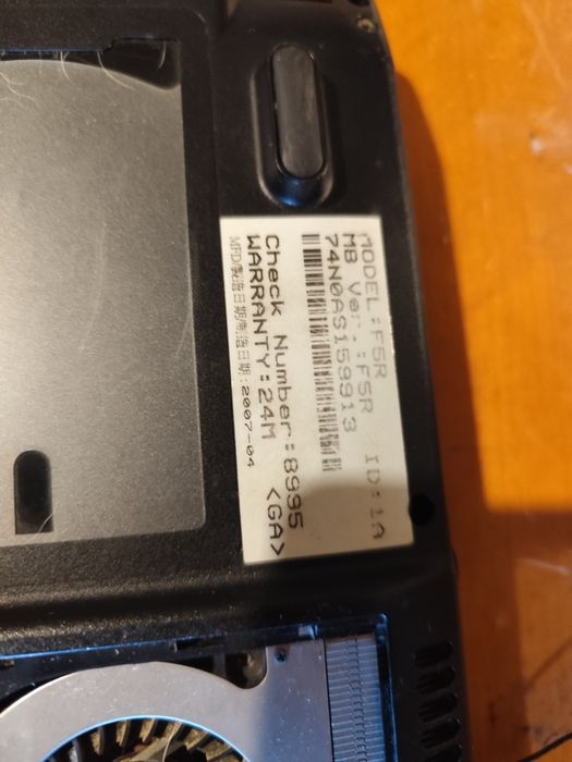 Ноутбук Asus f5r