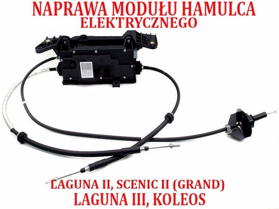NAPRAWA regeneracja hamulec elektryczny Renault Laguna III