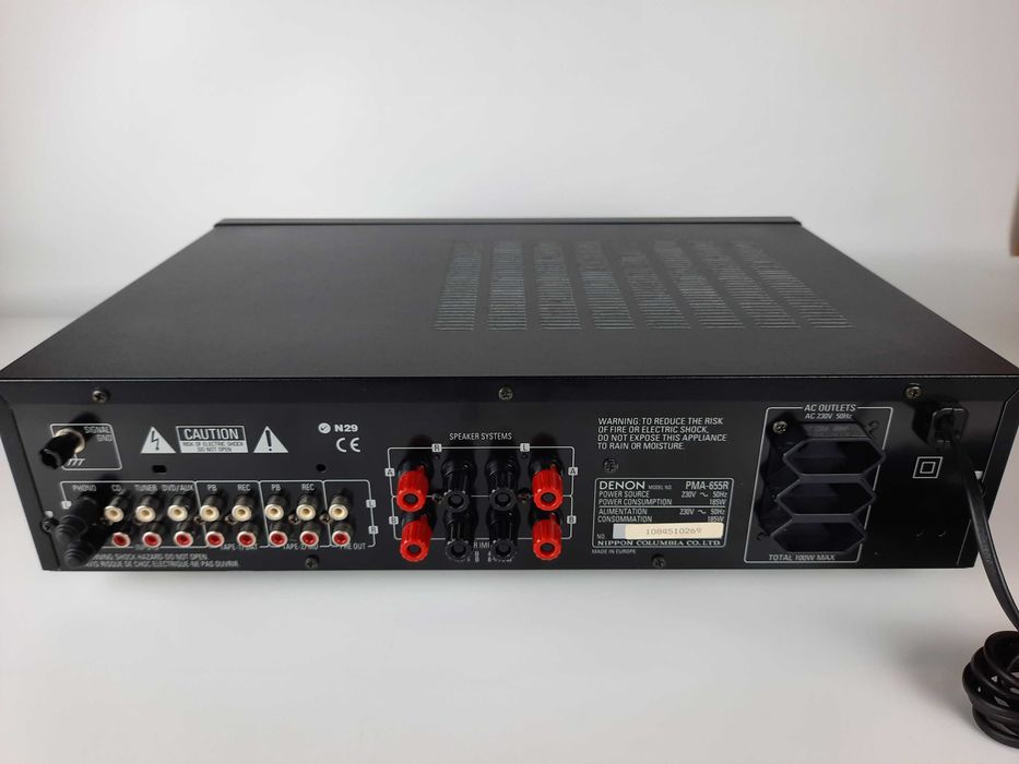 DENON PMA-655R Wzmacniacz Stereo - jak nowy