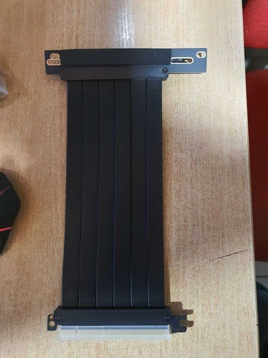 Райзер PCIE 16x 4.0 3,0 Graphics Card PCl-E X16 дл 20 см угл и прямой