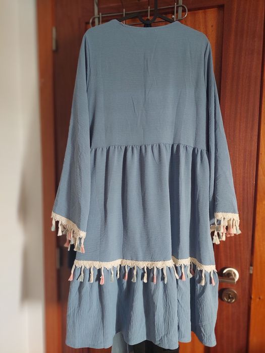 Vestido  cor ganga L/XL