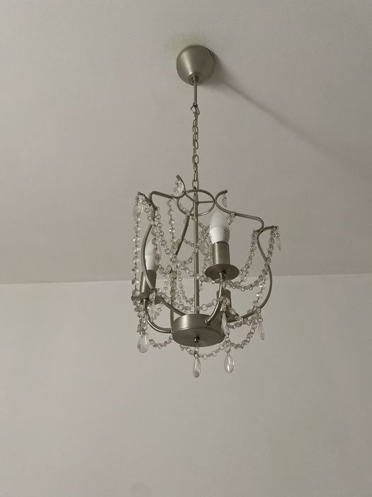 Ceiling Lamp – Chandelier-Style IKEA Kristaller