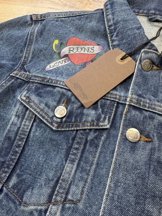 Джинсова куртка Ed Hardy