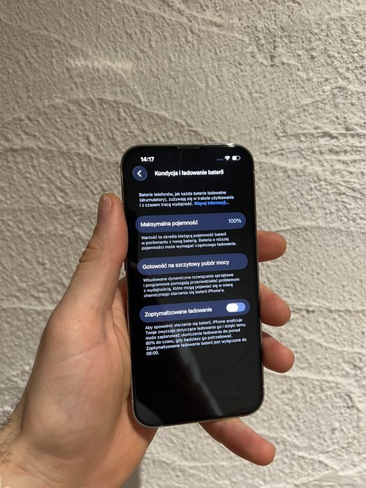 Iphone 13 pro 128gb 100% Oryginal bateria