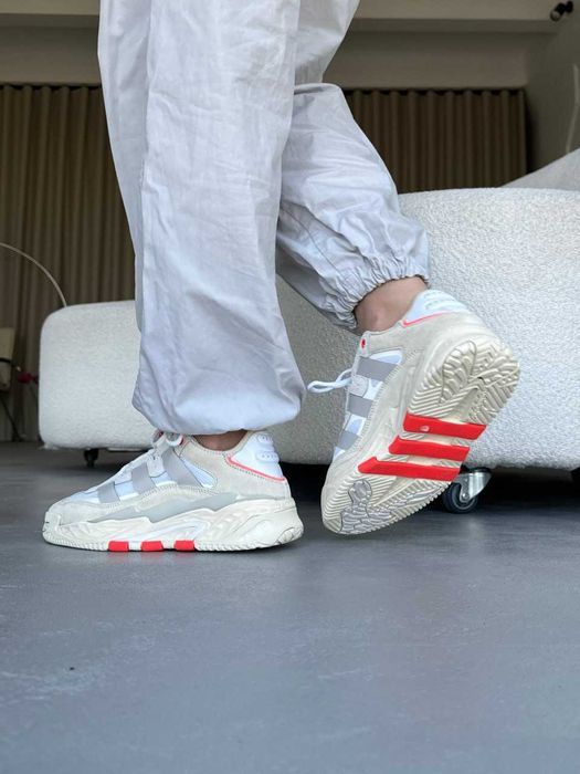 Кросівки Adidas Niteball Cream/Orange premium