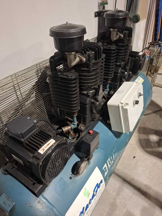 compressor robete 2 cabeças 480litros