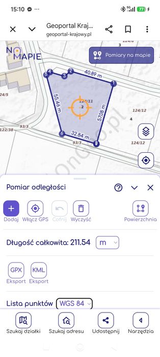 Działka budowlana Rogalin 2714 m2