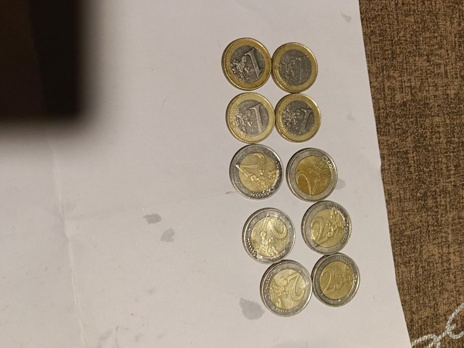Moedas antigas bem conservadas