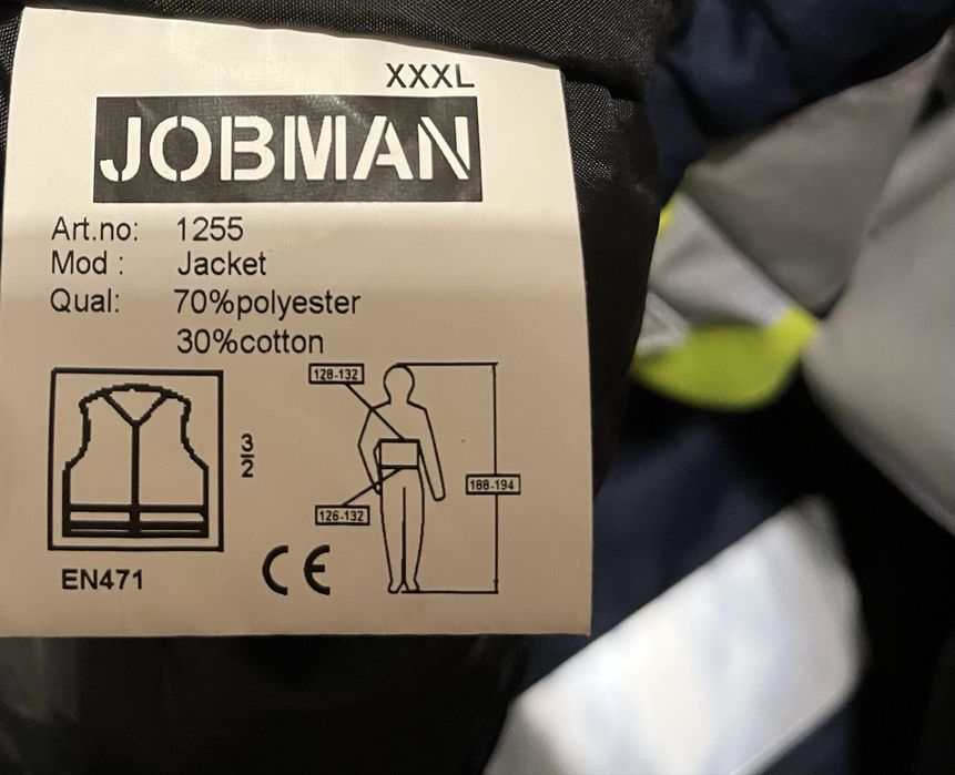 Kurtka robocza Jobman XXXL