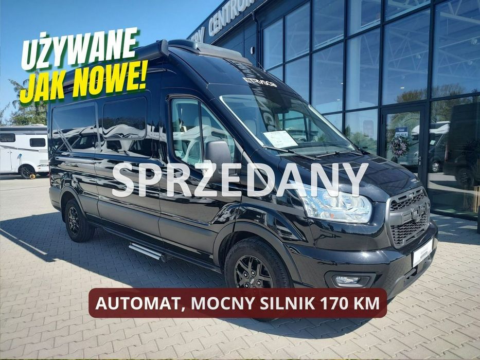 Etrusco VAN CV 600 DF - Automat, 170 KM  Od ręki - Campervan na Ford z mocnym silnikiem i automatem!