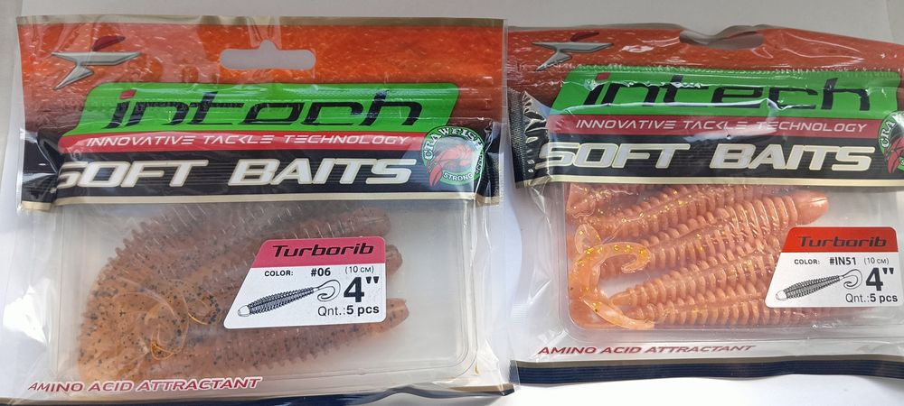 Шнур Інтеч, силікон Bait Breath та Intech