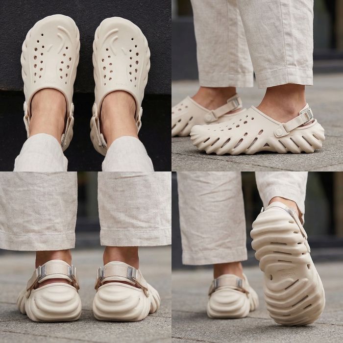 Оригинал! Кроксы Crocs Echo Clog Pink 36-43