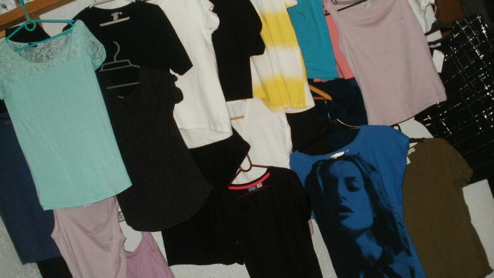 Koszulki, bluzeczki S/M/L Mexx, Quiosque, Adidas ..- giga zestaw ok 60